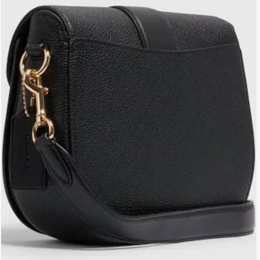 Coach Women's Georgie Saddle Bag w/gold hardware new with out tags - Picture 4 of 6